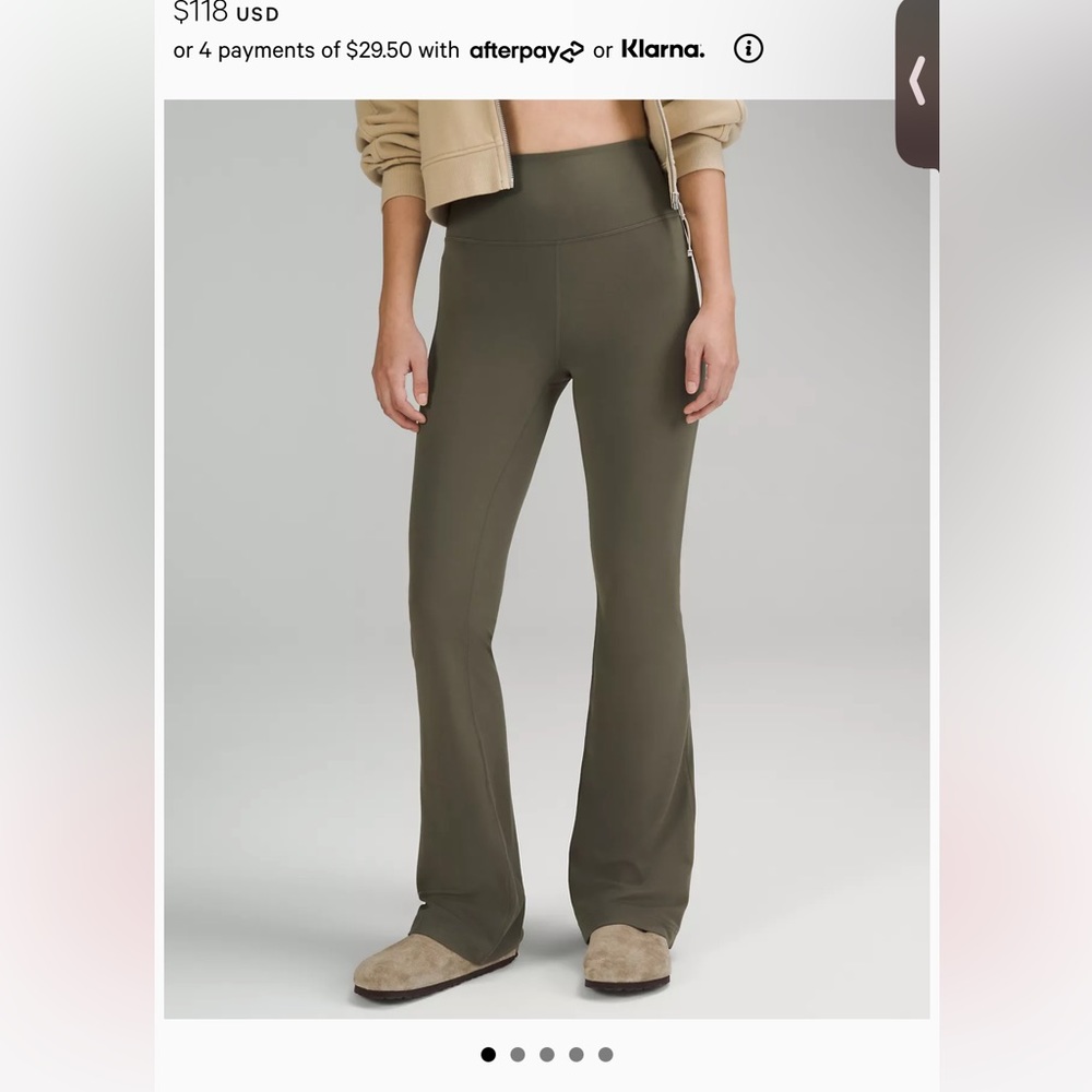 Lululemon Groove Super-High-Rise Flared Pant Nulu